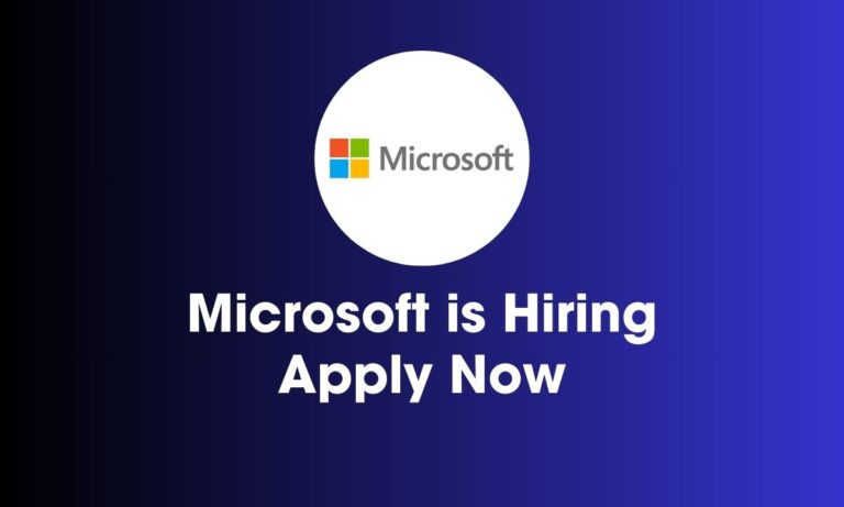 Microsoft Is Hiring For Data Analyst - Apply Now