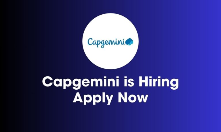 Capgemini Hiring Freshers for Data Analyst Role - Apply Now