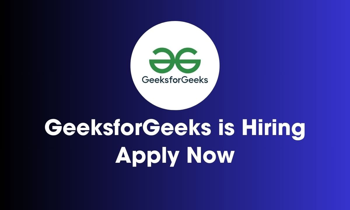 GeeksforGeeks Careers